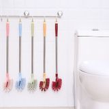 Bàn Chải Chà Toilet Cán Dài Bằng Inox Có Thể Tháo Lắp Tiện Lợi.