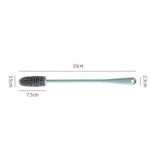Cọ Rửa Ly Silicon Mềm Dẻo Cán Dài, Vệ Sinh Ly, Cốc, Bình Sữa Hiệu Quả - Không Gây Trầy Xước.