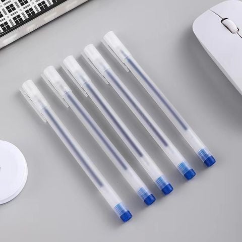 Bút Gel Nước Ngòi 0.5mm - Viết Êm, Mực Ra Đều, Nét Thanh Đẹp.