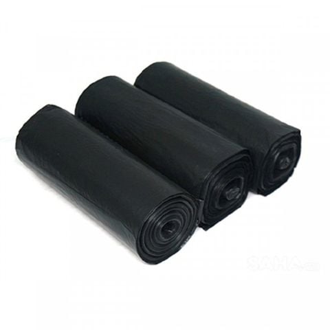Combo 3 Cuộn Túi Rác Tự Phân Hủy - Bao Rác Đen Size Lớn