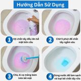 Bình Xịt Tẩy Rửa, Khử Mùi Nhà Vệ Sinh Dạng Bọt 500ml - Diệt Khuẩn Toilet Hương Hoa Anh Đào