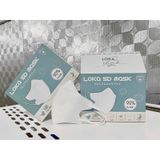Hộp 100 Cái Khẩu Trang 5D LOKA 3 Lớp Chống Nắng - Chống Tia UV Chất Lượng Cao.