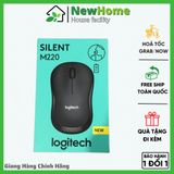 Chuột Không Dây Logitech M220 Hàng OEM - Dòng Silent (không tiếng ồn) Giá Rẻ Cho Nhân viên Văn Phòng