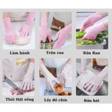 Gói 30 Găng Tay Cao Su Nấu Ăn, Làm Bếp - Hàng Nội Địa Trung Cao Cấp Siêu Dai.