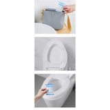 Miếng Lót Bồn Cầu Toilet Vải Không Dệt Dùng Một Lần Tiện Dụng Khi Đi Du Lịch.