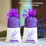 Túi Thơm Tủ Quần Áo Với Hương Lavender Tự Nhiên và Dễ Chịu Giúp Khử Mùi, Giảm Stress.