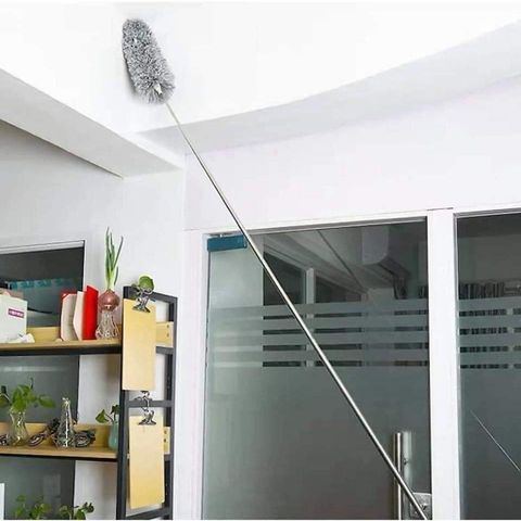 Chổi Quét Trần Rút Gọn Đa Năng - Chổi Quét Bụi Cán Rút Xoay 360 độ Vệ Sinh Nhà Cửa Tiện Lợi.