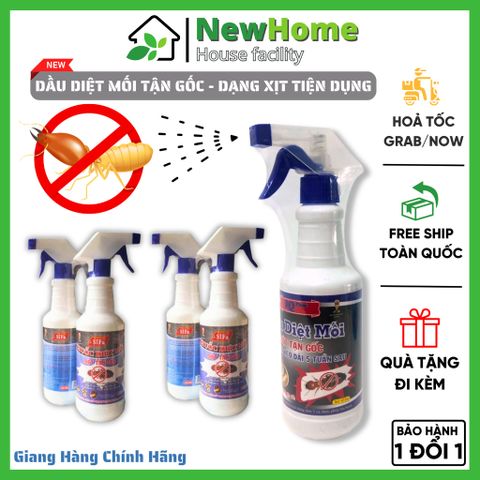 Dầu Diệt Mối Tận Gốc - Hiệu Quả Kéo Dài Nhiều Tuần Dạng Chai Xịt Tiện Dụng.