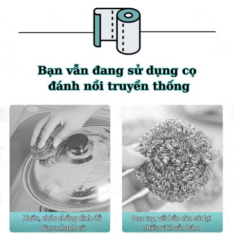 Cuộn Khăn Lau Bếp Than Đen Siêu Thấm Hút Lau Sạch Vết Dầu Mỡ Cứng Đầu Nhất - Có Thể Tái Sử Dụng