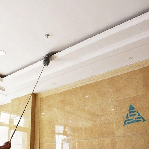 Chổi Quét Trần Rút Gọn Đa Năng - Chổi Quét Bụi Cán Rút Xoay 360 độ Vệ Sinh Nhà Cửa Tiện Lợi.