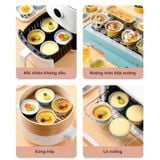 Chén Giấy Bạc Tròn in Hoạ Tiết, Làm Khuôn Nướng Bánh - Đựng Nước Chấm Du Lịch Tiện Dụng.