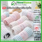 Khăn Mặt Cotton, Khăn Mặt Lông Cừu Đa Năng Hàn Quốc Siêu Mềm Mịn 30x50cm
