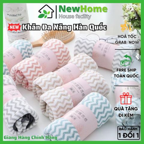 Khăn Mặt Cotton, Khăn Mặt Lông Cừu Đa Năng Hàn Quốc Siêu Mềm Mịn 30x50cm
