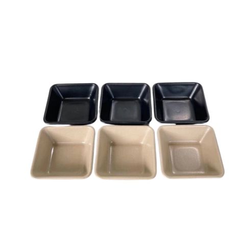 Đĩa Chấm Vuông 1 Ngăn Nhựa Việt Nhật 1219 Đựng Nước Chấm, Nước Sốt, Bát Gia Vị.