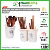 Ống Đựng Đũa Nhà Bếp, Ống Đựng Bàn Chải Nhựa Việt Nhật Treo Tường Tiện Lợi