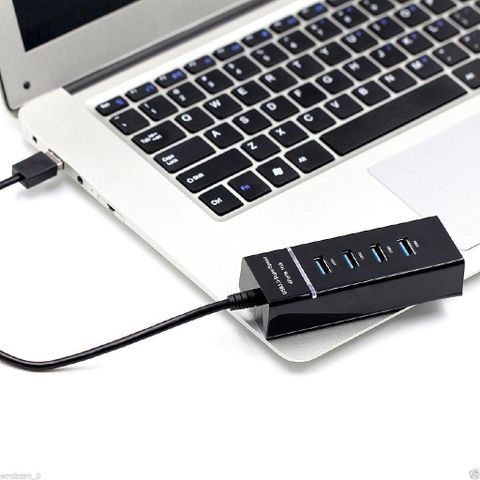 Bộ Chia Cổng Usb, Hub Chia 4 Cổng USB 3.0 Tốc Độ Cao Hàng Cao Cấp