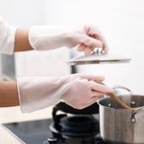 Găng Tay Cao Su Phối Màu Rửa Chén, Bát - Làm Bếp Tiện Dụng Hàng Nhập Khẩu.