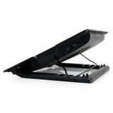 Đế Tản Nhiệt Laptop Máy Tính Macbook N99 2 Fan Có Led - Điều Chỉnh Nâng Hạ Độ Cao Hàng Chính Hãng