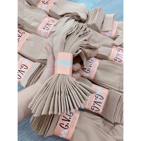 Set 10 Đôi Tất Da Nữ Xỏ Ngón G.V.G Siêu Dai Chống Trơn Trượt Hàng Chất Lượng