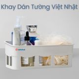 Khay Dán Tường Việt Nhật Dài, Móc Dán Siêu Chắc Chắn Tiện Lợi Phù Hợp Mọi Không Gian.