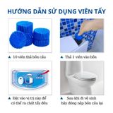 Combo 10 Viên Thả Bồn Cầu Khử Mùi Hôi Diệt Khuẩn Toilet
