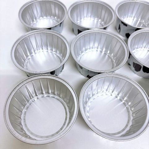 Chén Giấy Bạc Tròn in Hoạ Tiết, Làm Khuôn Nướng Bánh - Đựng Nước Chấm Du Lịch Tiện Dụng.