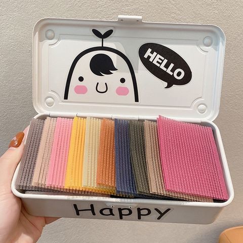 Set Hộp 10 Miếng Dán Tóc Con, Giữ Cố Định Tóc Mái Phong Cách Hàn Quốc.