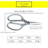 Kéo Cắt Gà MATERIAL SK-5 Kéo Làm Bếp Nội Địa Nhật Bản Hàng Cao Cấp Chắc Chắn Siêu Bền