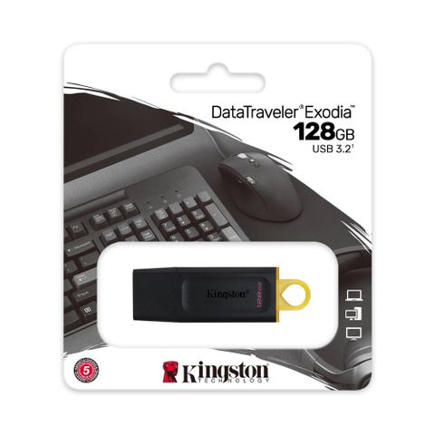 USB Máy Tính 32GB/64GB/128GB, USB Kingston DataTraveler 3.2 Tốc Độ Cao
