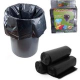 Combo 3 Cuộn Túi Rác Tự Phân Hủy - Bao Rác Đen Size Lớn