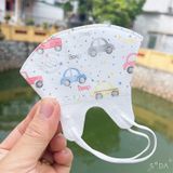 Khẩu Trang 5D Mask Kids Cho Trẻ Em - Vải Không Dệt 3 Lớp Lọc Bụi Mịn, Kháng Khuẩn, Ngừa Tia Uv.