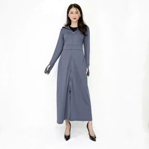 Áo Chống Nắng Toàn Thân Nữ Chất Vải Kim Cương Thoáng Khí - Tặng Kèm Khẩu Trang Vải.
