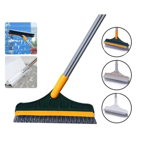 Chổi Chà Sàn Nhà Tắm Đa Năng 2 Trong 1 Chà Cọ Sàn và Gạt Nước Tiện Lợi