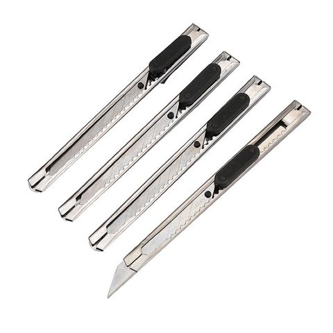Dao Rọc Giấy Inox Chất Lượng Cao Siêu Bền Bén Dài 12cm.
