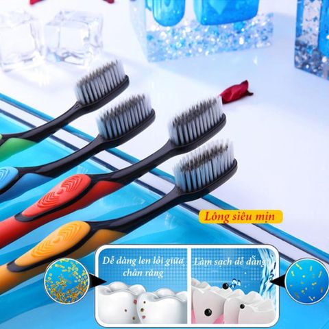Bàn Chải Đánh Răng Than Tre Hoạt Tính Hàn Quốc Thế Hệ Mới - Bảo Vệ Răng Miệng Khỏi Vi Khuẩn