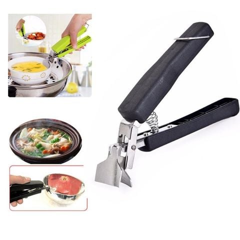 Kẹp Gắp Đồ Nóng Thông Minh Có Lò Xo - Cán Nhựa Siêu Tiện Lợi