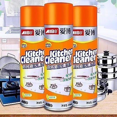 Chai Xịt Tẩy Rửa Nhà Bếp Bọt Tuyết Siêu Sạch Kitchen Cleaner Hàng Chính Hãng