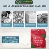 Khăn Giấy Nén Hàn Quốc Gói 20 Viên Mang Đi Du Lịch, Công Tác Tiện Lợi Hàng Nhập Khẩu