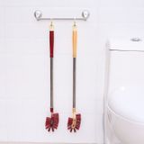 Bàn Chải Chà Toilet Cán Dài Bằng Inox Có Thể Tháo Lắp Tiện Lợi.