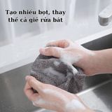 Cuộn Khăn Lau Bếp Than Đen Siêu Thấm Hút Lau Sạch Vết Dầu Mỡ Cứng Đầu Nhất - Có Thể Tái Sử Dụng