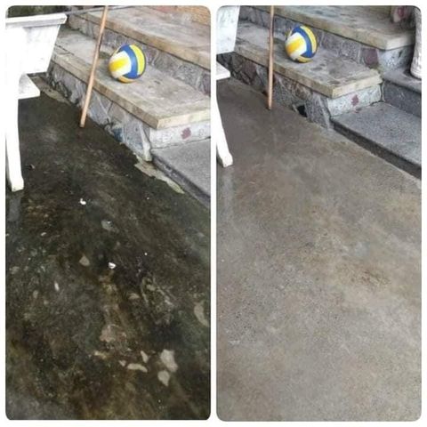 Bột Tẩy Rong Rêu Bảo An, Tẩy Sạch Rong Rêu Bám Trên Sân Nền Xi Măng Gói 500 Gram