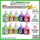 Nước Rửa Tay Hương Trái Cây 500 ML Dưỡng Da Khử Mùi - Ngăn Ngừa Vi Khuẩn.
