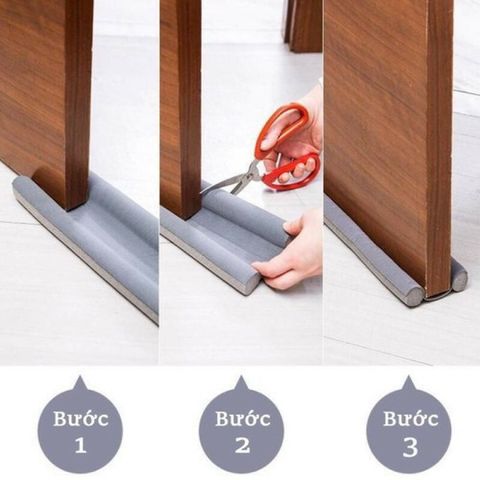 Thanh Nẹp Xốp Chặn Khe Cửa 93cm Đa Năng Chặn Đáy Khe Cửa, Chặn Con Trùng Tiết Kiệm điện Máy Lạnh
