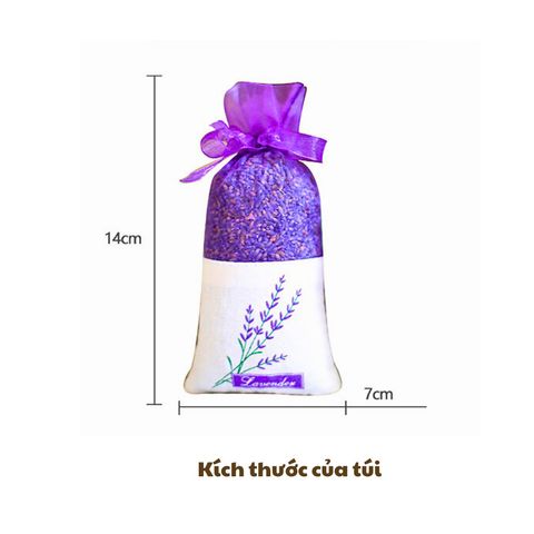 Túi Thơm Tủ Quần Áo Với Hương Lavender Tự Nhiên và Dễ Chịu Giúp Khử Mùi, Giảm Stress.