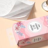 Khăn Rút Treo Tường SIPIAO Hoa Hồng Bịch 1000 Tờ - 4 Lớp Dai Mềm Từ Bột Tre