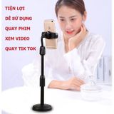 Giá Đỡ Điện Thoại Livestream - Kẹp Điện Thoại Để Bàn Đa Năng Có Thể Điều Chỉnh Xoay 360.