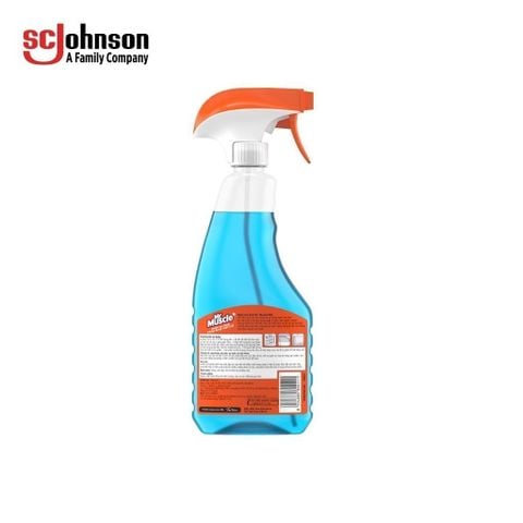 Nước Lau Kính Mr Muscle Vệ Sinh Kính Siêu Nhanh - Siêu Sạch 500ml.