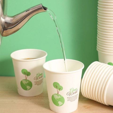 Combo 50 Cốc Giấy Cao Cấp Dùng 1 Lần 235ml Tiện Lợi An Toàn Hàng Nhập Khẩu.