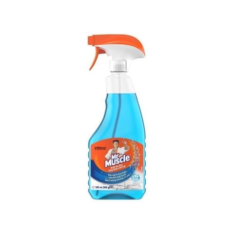 Nước Lau Kính Mr Muscle Vệ Sinh Kính Siêu Nhanh - Siêu Sạch 500ml.