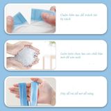 Túi Đựng Rác Có Dây Buộc Siêu Dày Dai Chắc Chắn, Chống Rò Rỉ Nước Siêu Dai, Cuộn 100 Túi